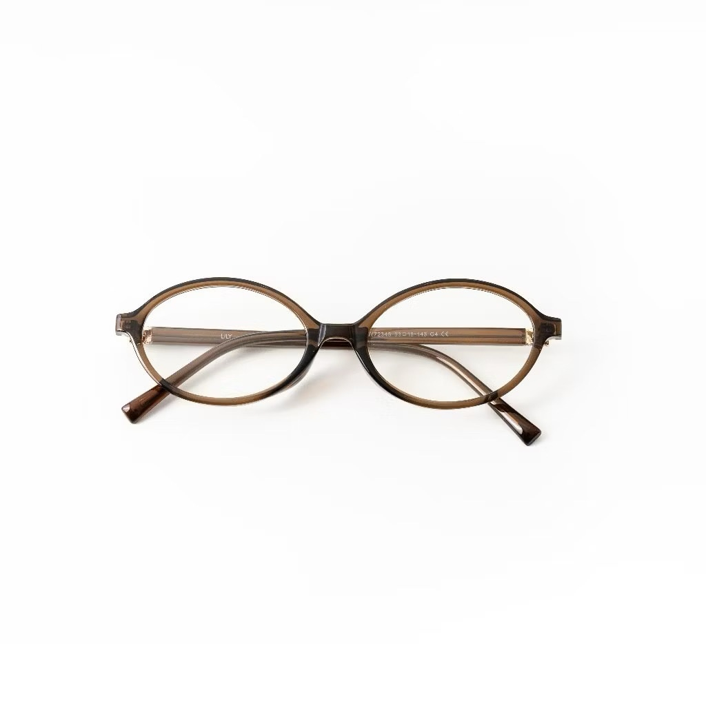 Kính mắt Oval chuyên lắp cận KAYLINE - LÉAGLASSES nhựa cao cấp TR90 + LÕI KIM LOẠI Y2K Bayonetta | BigBuy360 - bigbuy360.vn