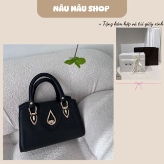  Túi xách tặng mẹ cầm tay trung niên giá rẻ sang trọng. Tặng kèm hộp và túi giấy gói quà chỉnh chu NÂU NÂU 