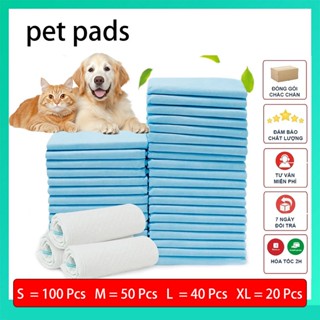 100 miếng Tả lót vệ sinh huấn luyện Chó mèo, SIZE S-M-L-XL,Miếng lót cho chó, mèo đi vệ sinh Tã Lót Vệ Sinh Cho Chó Mèo