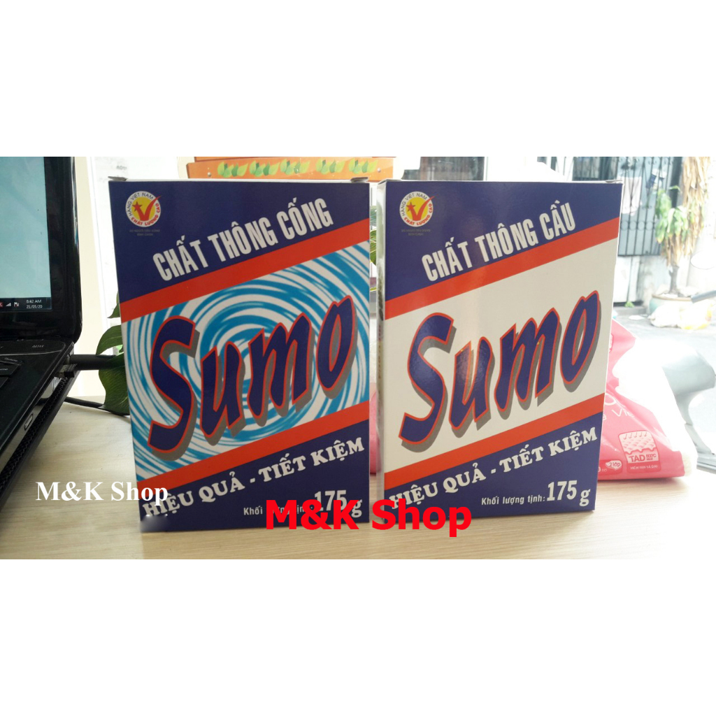 Bột thông cầu - thông cống SUMO 175g