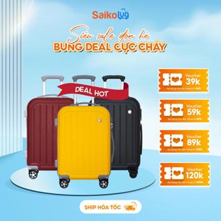 Vali Kéo Hùng Phát Nhựa Abs 222 khóa bảo mật Size 20, 24 inch Chính Hãng