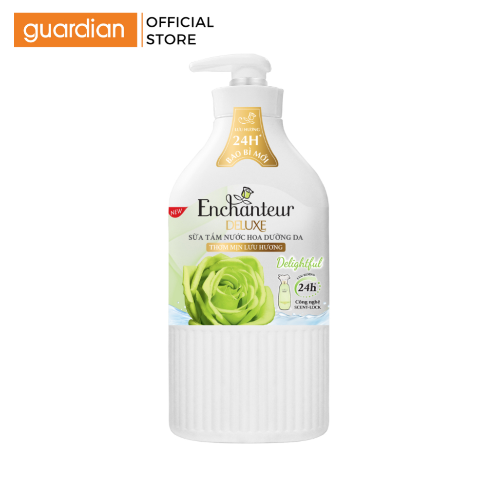 Sữa Tắm Nước Hoa Dưỡng Da Delightful Enchanteur 650Gr