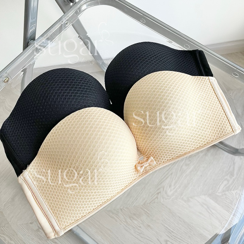[INBOX TRƯỚC KHI ĐẶT] Áo lót su đúc SugarBra không dây chống tuột, nâng ngực.