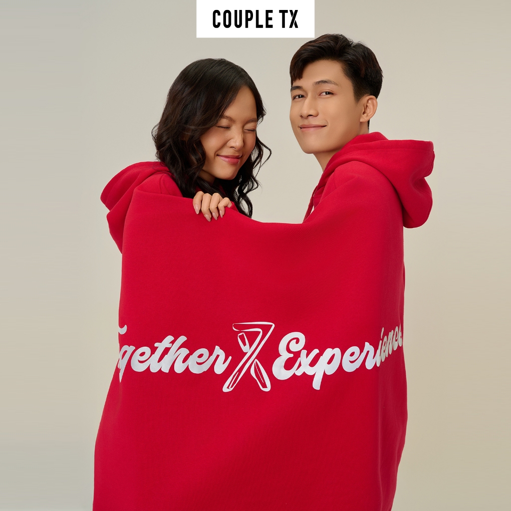 Áo Hoodie Nam Nữ Couple TX Oversize Twin Together MHO 1024