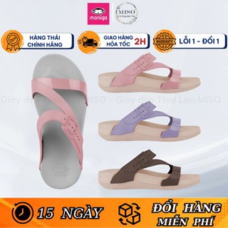 Dép Thái Lan Monobo Quai Ngang Nữ Chữ Z Ôm Chân, Đế Cao - Moniga 7