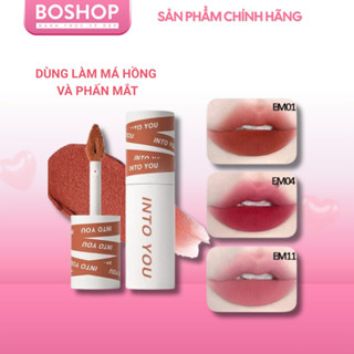 Son Kem Bùn & Má Hồng Mịn Môi Lâu Trôi Into You Shero Super Matte Lip & Cheek Mud 2g