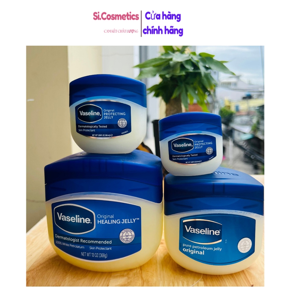 SÁP DƯỠNG ẨM VASELINE HỦ LỚN 368g / 450ml