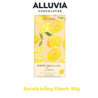Alluvia | Socola trắng vị Chanh chua ngọt  | White Chocolate Lemon