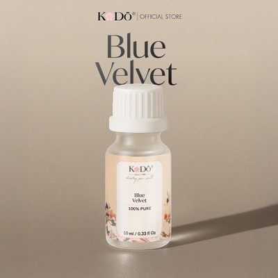 Tinh Dầu Nước Hoa KODO Blue Velvet - Tinh Dầu Xông Phòng Hương Thơm Thanh Lịch, Cuốn Hút, Sang Trọng