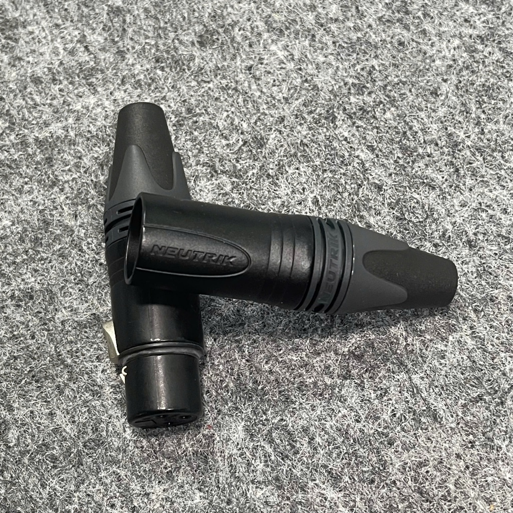Jack Canon NEUTRIK ( Chính Hãng Thụy Sỹ) - Jack XLR Neutrik Trắng, Đen Chất Lượng, Giá Bán 1 Cái.