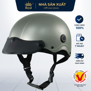 Mũ Bảo Hiểm Sơn Lưỡi Trai Asia MT-128B Chính Hãng 1/2 Đầu Đủ Màu, Nón Bảo Hiểm Sơn Nam Nữ Gọn Nhẹ Thời Trang