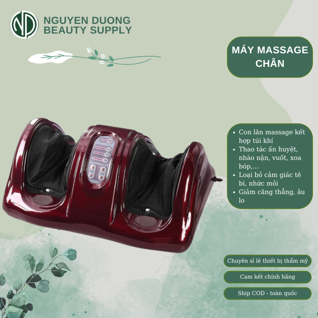[HCM] Máy Massage Chân | Máy Matxa Chân Thư Giãn Nhiều Chế Độ Cao Cấp