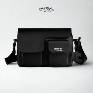 Túi Đeo Chéo Da Nam Nữ Monogram DANTE Strap Bag Dập Chìm Cao Cấp Chính Hãng | Local Brand M Studio