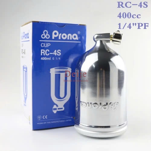Cốc bình chứa sơn PRONA RC-4S 400ml 400cc của súng phun sơn