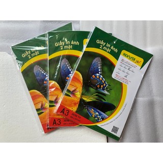 Giấy in ảnh KANSAI 2 mặt A3 định lượng 250 gsm - KS27