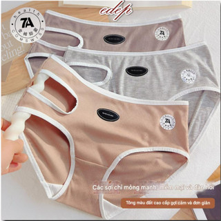  Set 5 Quần Lót Cotton Nữ Sinh Viền Lưng Mỏng Đáy Lót Cotton Phong Cách Nhật Edep Tl06 