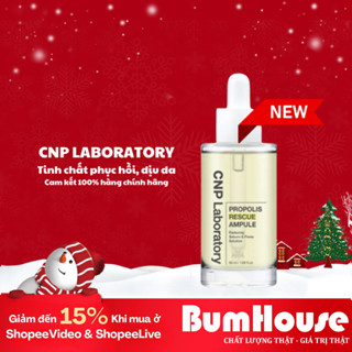 [BẢN DA MỤN] Serum keo ong CNP Laboratoty Jeju Propolis RESCUE Ampule phục hồi,dịu da, se khít lỗ chân lông 5ml/50ml