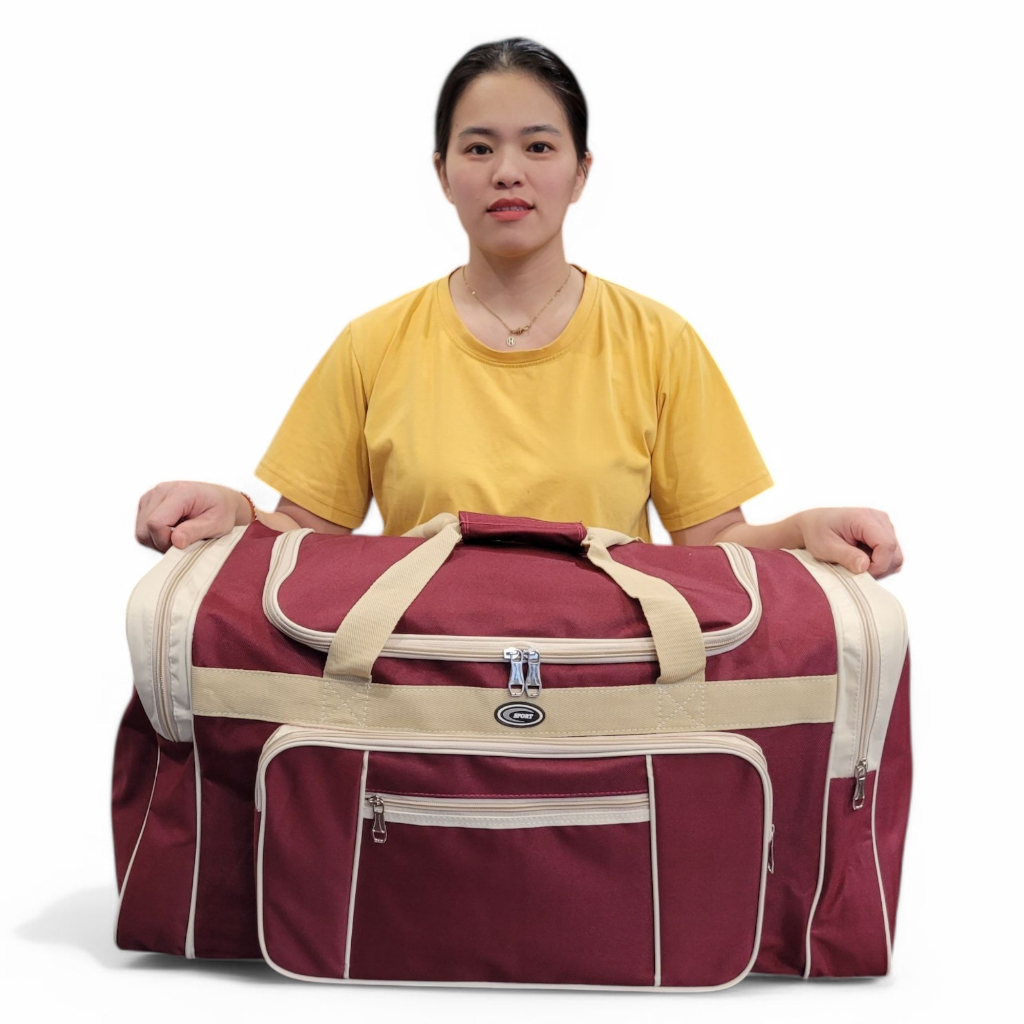 Túi xách du lịch cỡ đại, túi trống 65cm cỡ lớn - trung, chống nước, đựng quần áo, đựng đồ du lịch