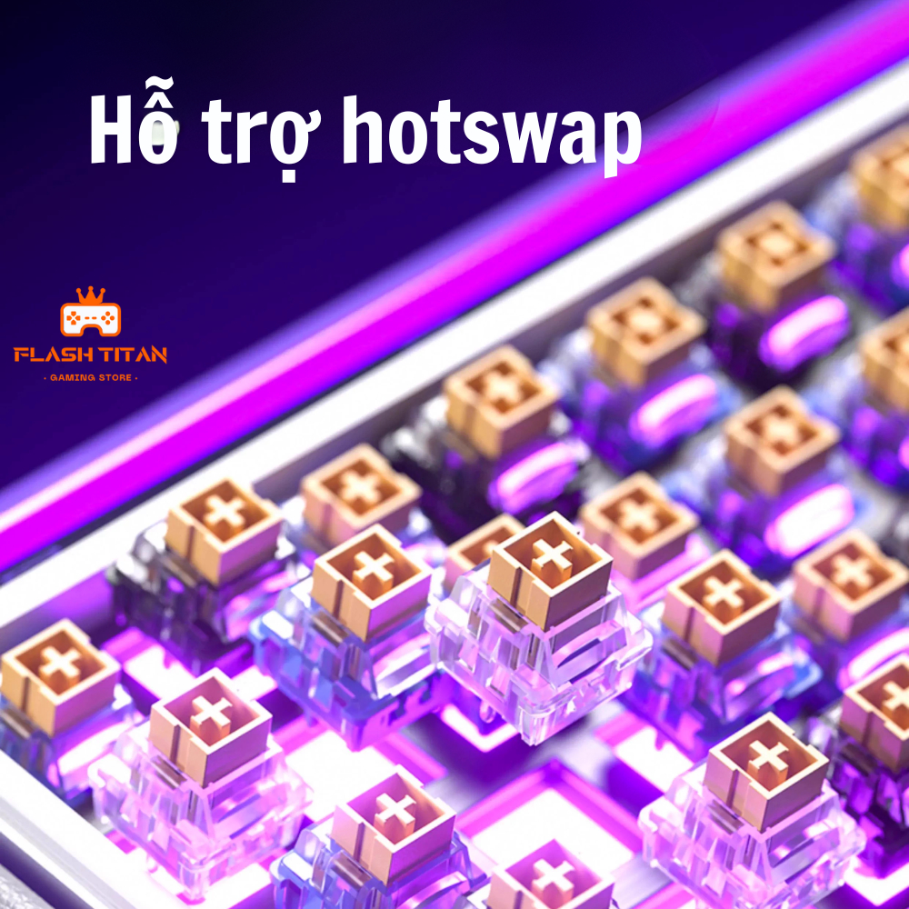 Bàn Phím Cơ Gaming Aula Hero 84 HE - Rapid Trigger - Switch Nam Châm 8k Polling Rate - RT 0.01mm | BigBuy360 - bigbuy360.vn