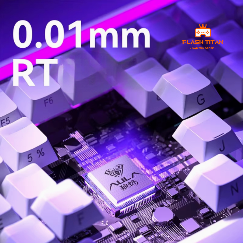 Bàn Phím Cơ Gaming Aula Hero 84 HE - Rapid Trigger - Switch Nam Châm 8k Polling Rate - RT 0.01mm | BigBuy360 - bigbuy360.vn