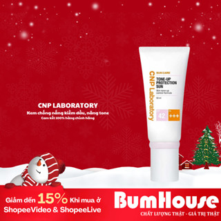 Kem Chống Nắng Nâng Tone Hồng Tự Nhiên Cho Mọi Loại Da CNP Laboratory Tone-Up Protection Sun SPF42++ 31m/50ml