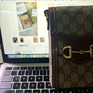 Túi đeo chéo nam nữ praadaa mini G C, túi basic mini