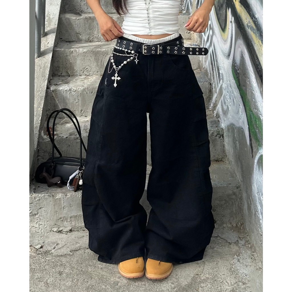 Bad Choices | Quần Wide-legs CATUS Kaki Jeans ống rộng StreetStyle | BigBuy360 - bigbuy360.vn
