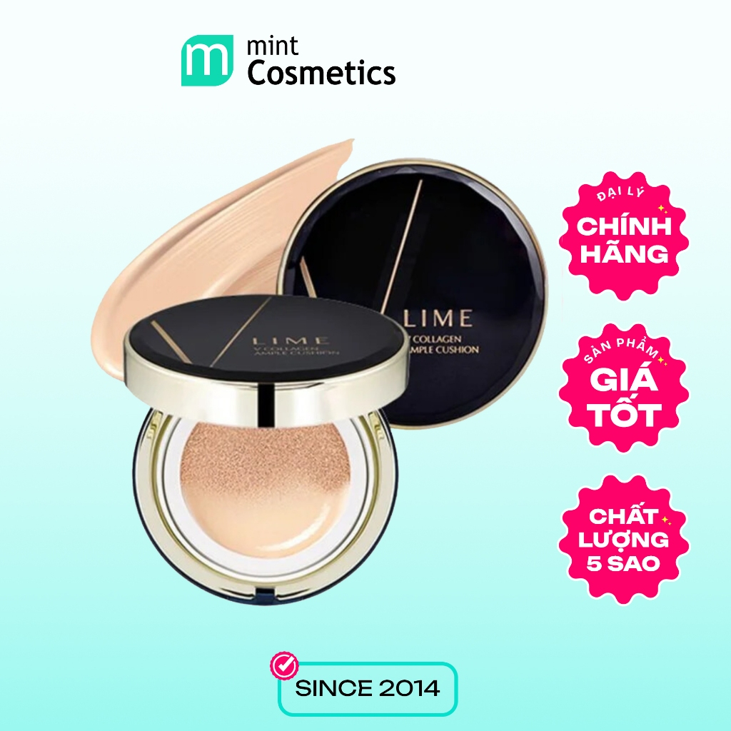 Phấn Cushion Lime V Collagen SPF50