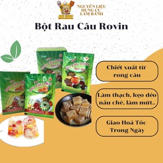 1 gói bột rau câu dẻo Jelly Hoàng Yến, bột rau câu rovin 10gr , bột rau câu dừa, thạch trà sữa