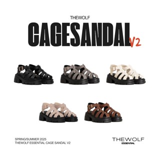 THEWOLF Giày Tăng Chiều Cao Sandal Nam Nữ THEWOLF ESSENTIAL CAGE SANDAL V2