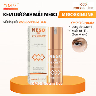 MESO - Kem dưỡng mắt giúp giảm thâm, giảm bọng mắt, giảm nhăn, trẻ hóa vùng da mắt (30ml) | OMMI Cosmetics