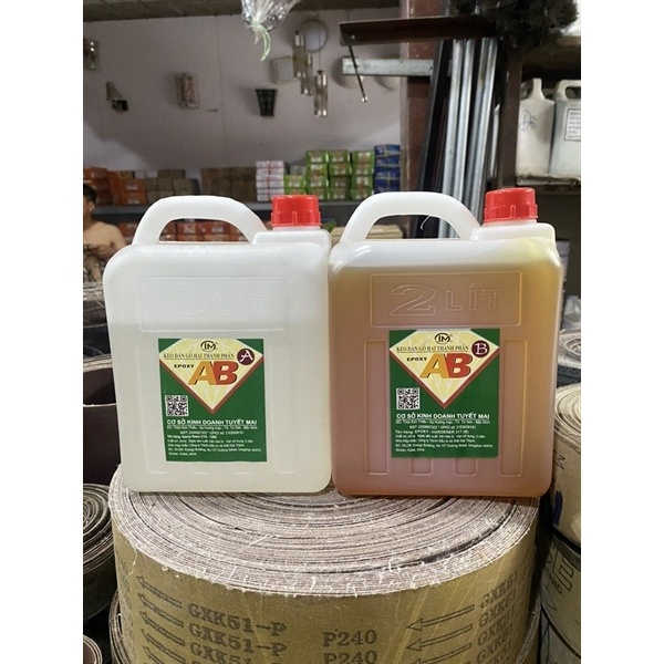 keo AB 2 thành phần 4 kg (phúc hưng)