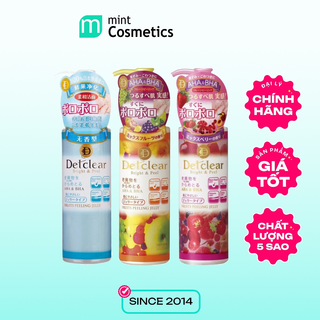 Tẩy da chết Meishoku Detclear Bright & Peel