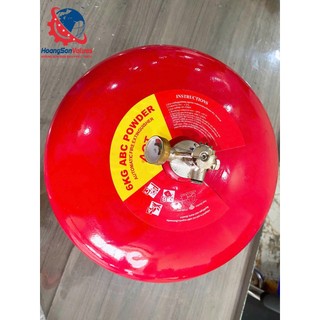 Bình cầu chữa cháy tự động bột ABC 6Kg - CÓ GIẤY KIỂM ĐỊNH CỦA BỘ CA