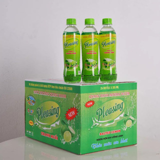 THÙNG 24 CHAI NƯỚC KHOÁNG CHANH MUỐI QUANG HANH 355ML