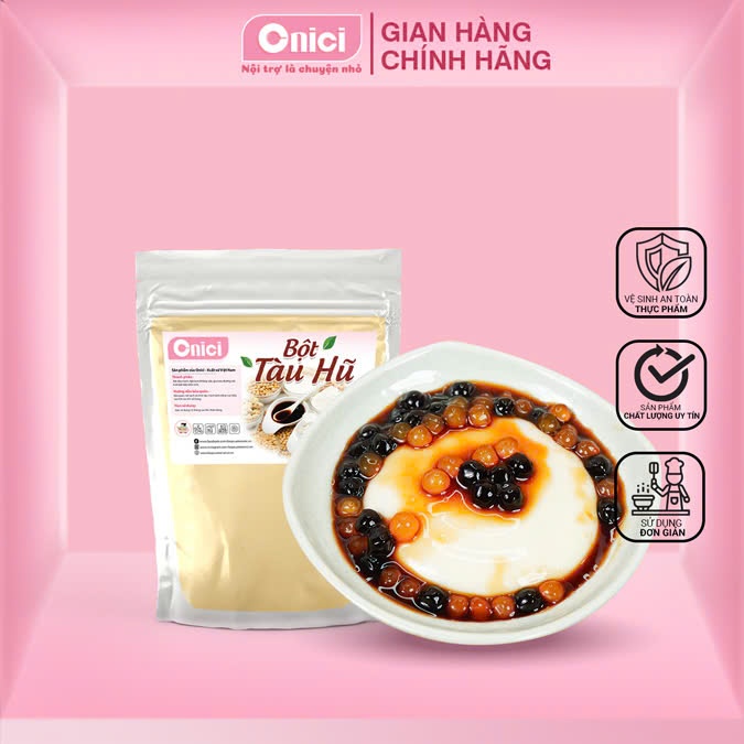 Bột tàu hủ Singapore BẾP CỦA MẸ ONICI set nguyên liệu 100g