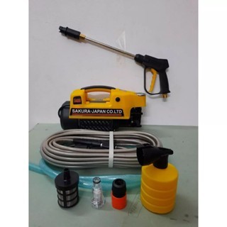 [ BH 24 THÁNG ] Máy rửa xe mini I Máy rửa xe cao áp 3000W-3500W - Có áp chống giật - Chống cháy
