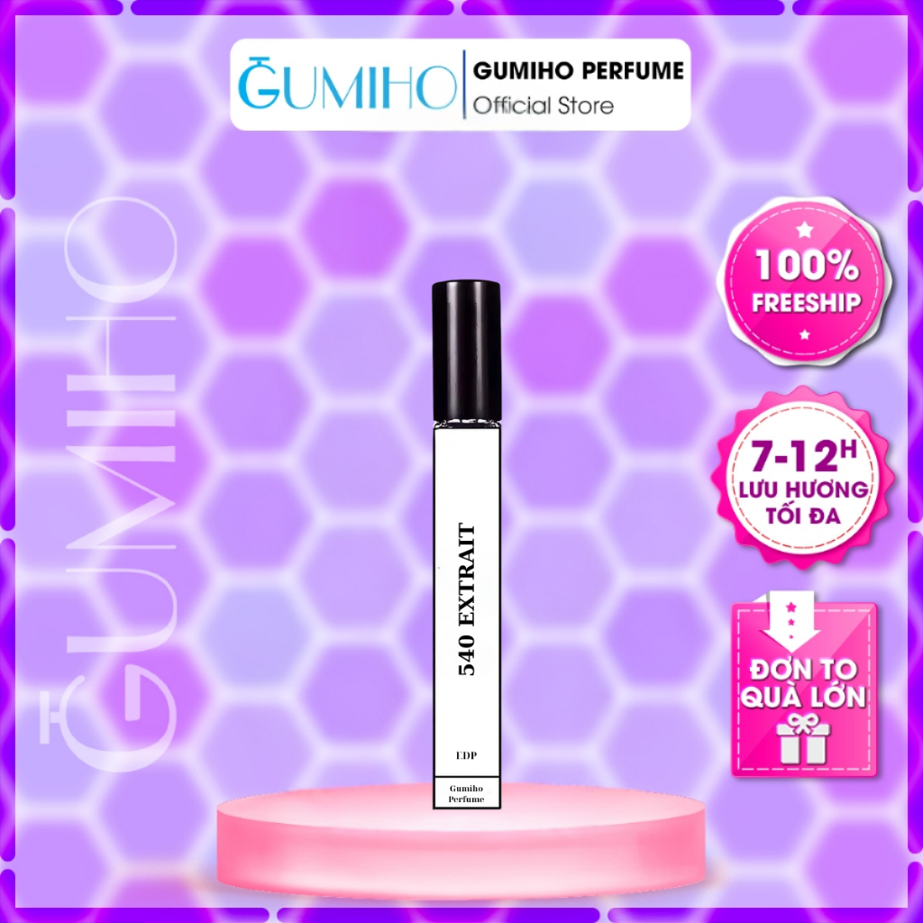 Nước Hoa Nam Nữ Unisex 540 Extrait Đỏ ( 2ml , 5ml ,10ml ) Quyến Rũ , Sang Trọng , Cuốn Hút Lưu Hương Lâu - GumihoPerfume