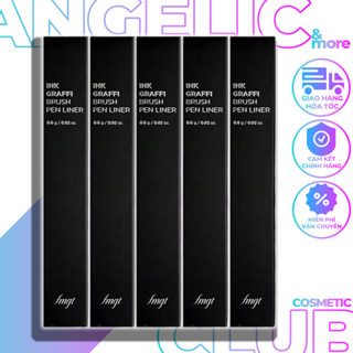  Bút dạ kẻ viền mắt Bút kẻ mắt nước không trôi chống nước chống lem The Face Shop Fmgt Ink Graffi Brush Pen Liner 0.6g 