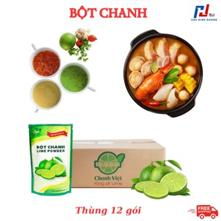 Bột Chanh CHAVI 400gr THÙNG 12 GÓI [NHÀ PHÂN PHỐI TỈNH BÌNH DƯƠNG]