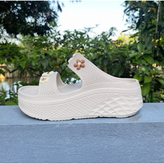 Dép nữ hai quai , dép đế xuồng 2 quai chất liệu EVA tôn dáng hach chiều cao 6cm