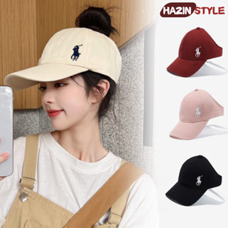 Mũ lưỡi trai HAZIN hở nửa đầu thêu hình Ngựa Polo thoáng mát thời trang thể thao, mũ chạy bộ, gym, pickleball