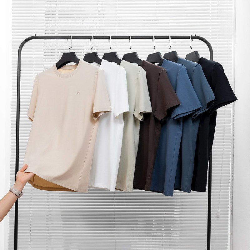 Áo thun nam trơn DAILY TEE TORANO chất cotton mát lạnh thoáng khí, thấm hút mồ hôi và co giãn thoải mái FSTS001 | BigBuy360 - bigbuy360.vn