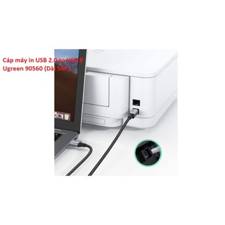 Cáp máy in  USB A  2.0 to USB B ( 10352 , 90560 ) Ugreen dài 5M