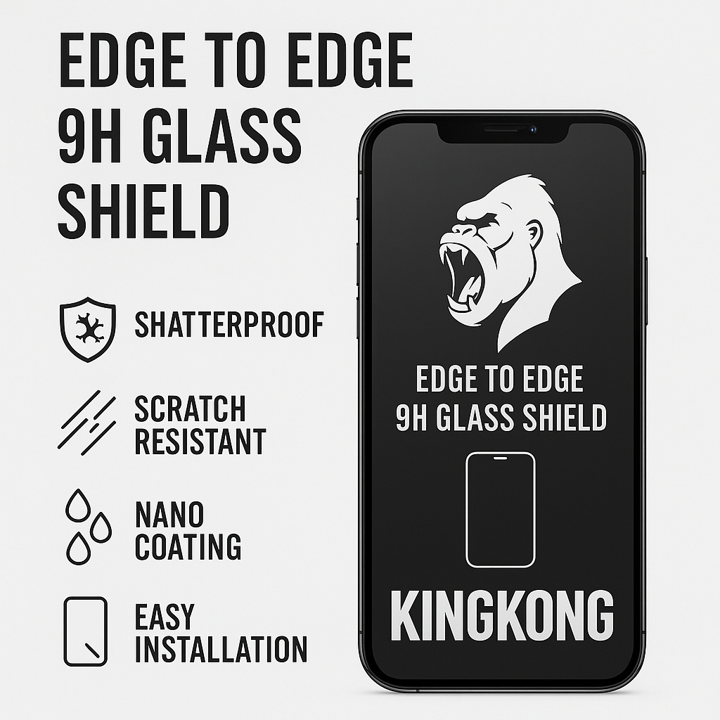 Kính cường lực IP full màn 4D, Kính cường lực IP XSM, - 16PRM