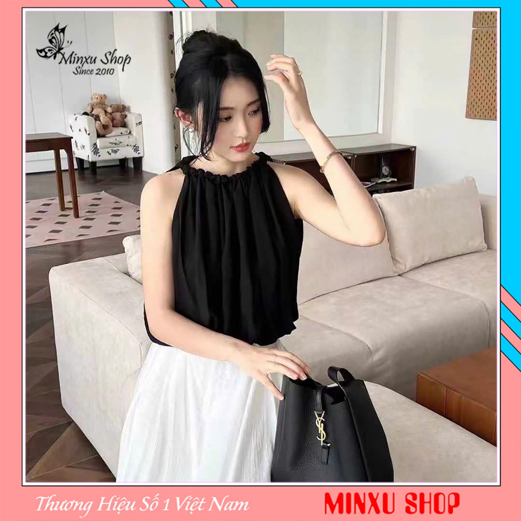 Áo Yếm 2 Dây Chất Thô Mềm Dáng Bí HotHit Hàng QC Minxu Shop CK77