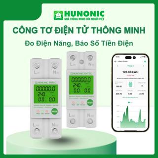 Công Tơ Điện Tử HUNONIC ENTEC, Bộ Kiểm Soát Điện Năng Thông Minh, Cảnh Báo An Toàn Điện