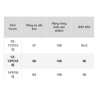 Quần Váy Dáng Mini trẻ em Uni Kids Nhật
