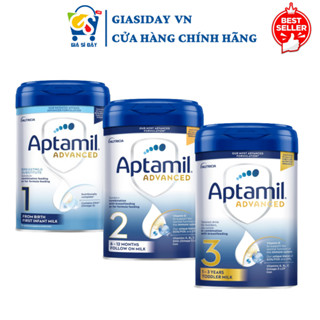 [Exp 2026] Sữa Aptamil Advanced UK Anh Quốc Số 1, 2, 3 - Sữa Bột Công Thức 800g