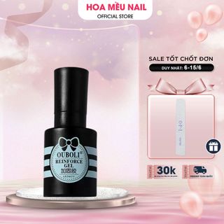  Cặp Base Top Ouboli chai Đen Cứng móng I siêu bóng chuẩn loại chính hãng 